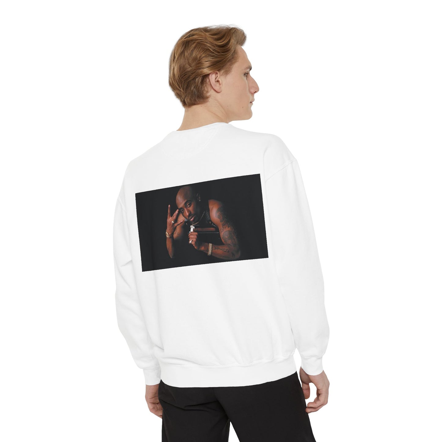 Tupac Sweatshirt "They have money for wars but don't feed the poor"