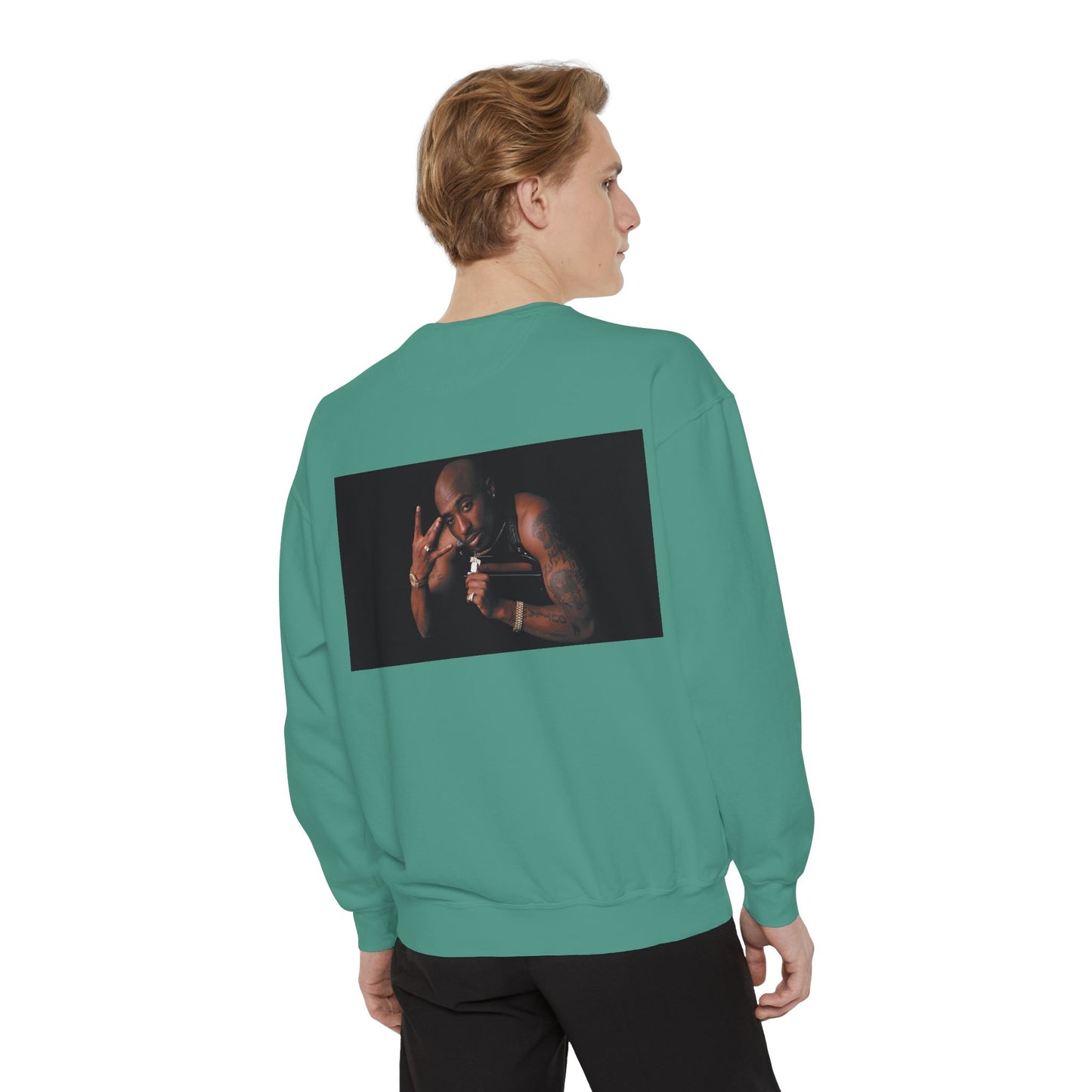 Tupac Sweatshirt "They have money for wars but don't feed the poor"