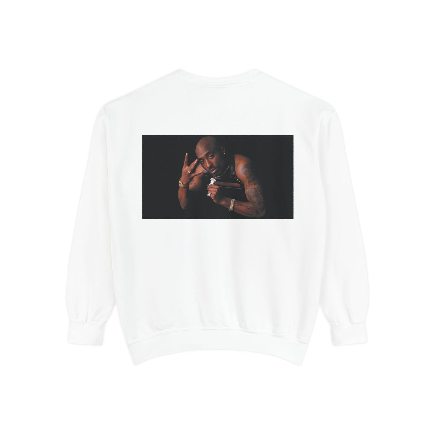 Tupac Sweatshirt "They have money for wars but don't feed the poor"